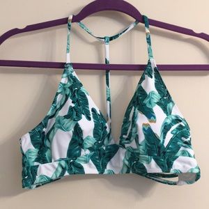 Leaves bathing suit set